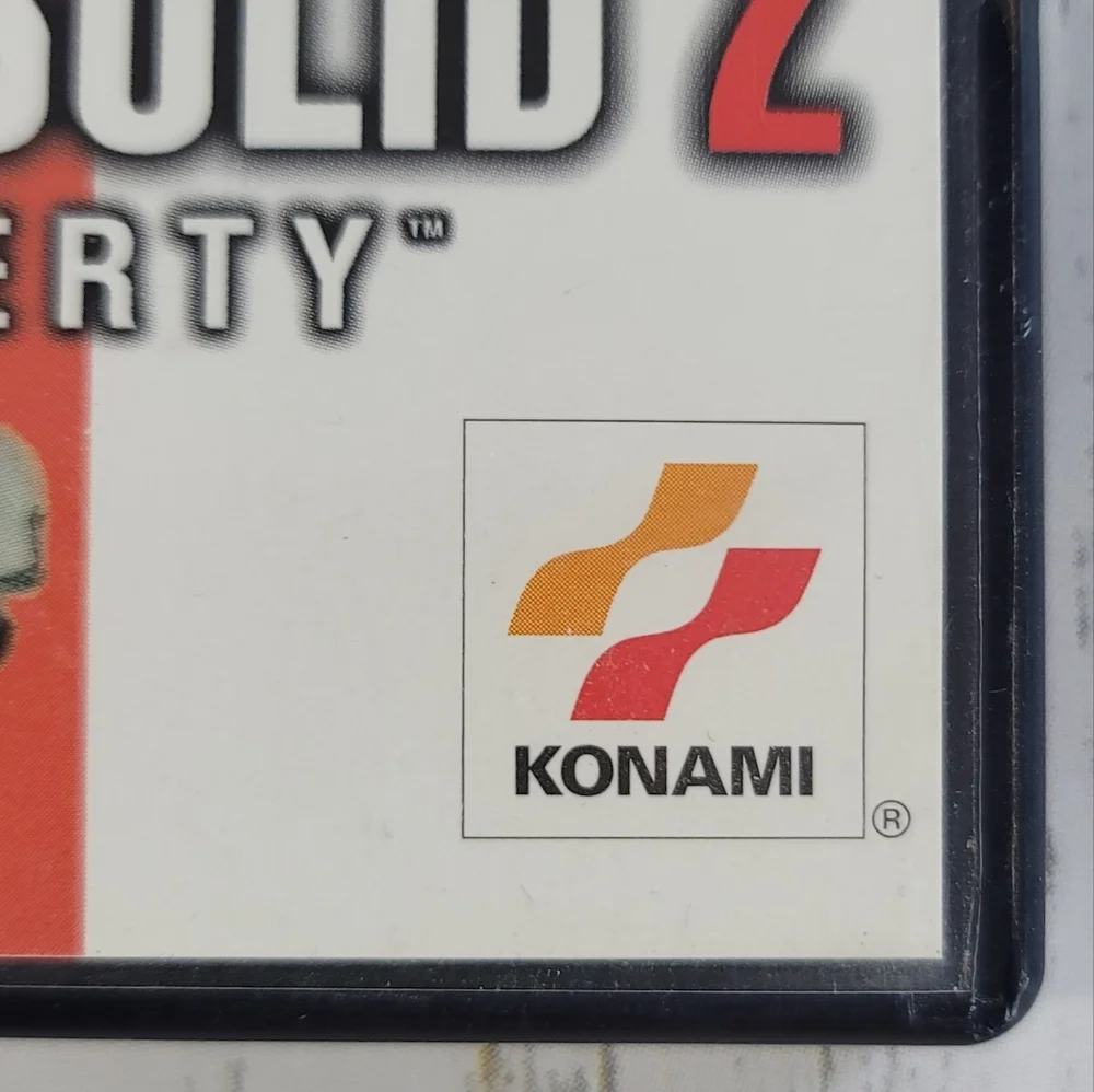 Metal Gear Solid 2 Sons Of Liberty Sony Playstation 2 PS2 Video Game Pre…
